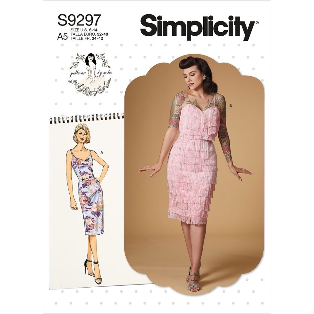 Butterick 9297 dress pattern