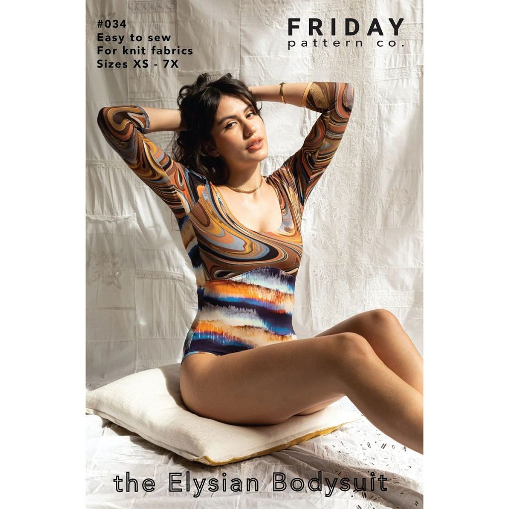 Friday Pattern Company Elysian bodysuit pattern