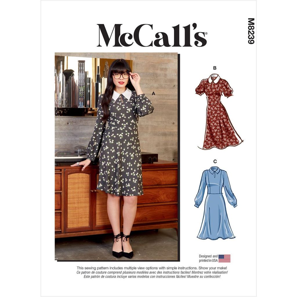 McCalls 8239 dress pattern