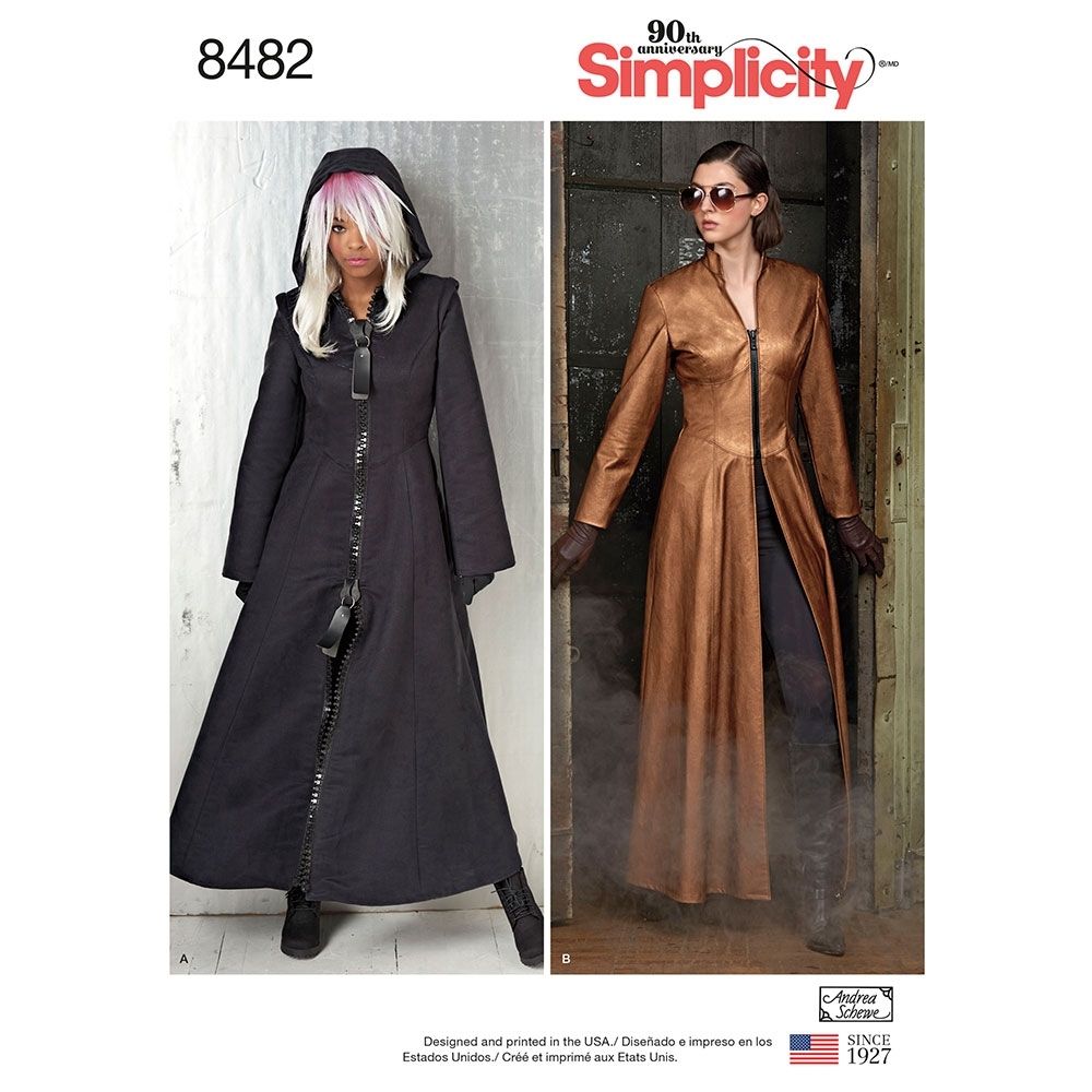 SImplicity 8482 coat pattern